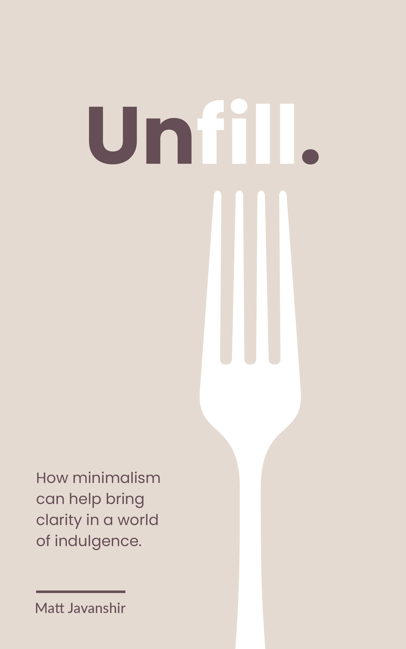 Unfill Book Cover